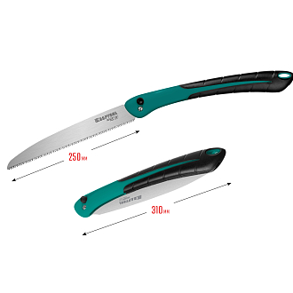 Ножовка для быстрого реза сырой древесины CAMP Fast 9 15218 KRAFTOOL 9 TPI, 180 мм - фото 6