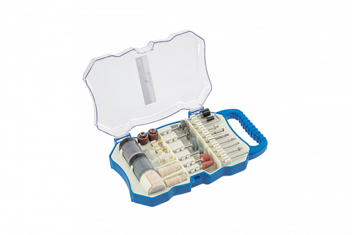 Фото 0 товара Набор запасных аксессуаров для многофункциональной гравировальной машинки 72 пр. HOEGERT