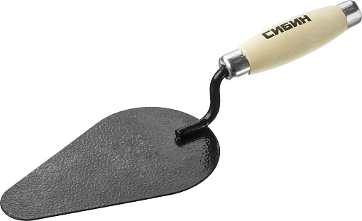 Фото 0 товара Кельма печника СИБИН 170х105 мм, деревянная ручка, 0820-4_z01