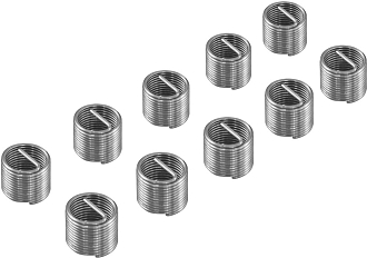 Набор вставок резьбовых M10x1.0, 10 предметов, THORVIK - фото 2