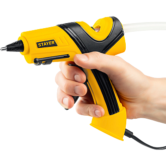 Пистолет термоклеевой электрический STAYER d=7 мм, 7 г/мин PRO 7 0681-07 - фото 9