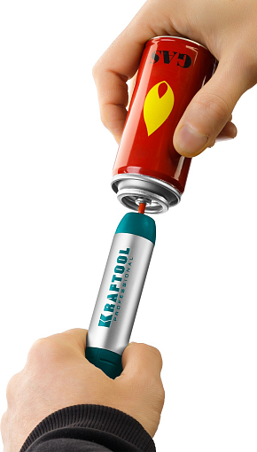 Фото 8 товара Паяльник газовый 55504-H3KRAFTOOL 3 в 1, 1300°C