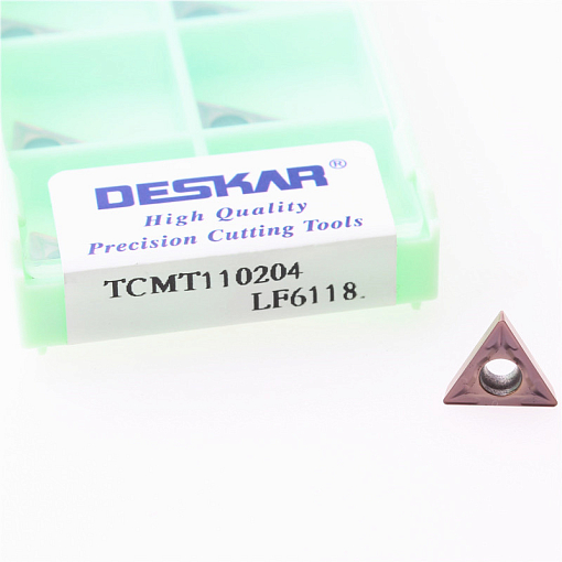 Фото 2 товара TCMT110204 LF6118 токарная пластина Deskar