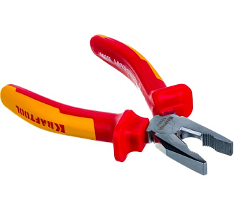 Плоскогубцы хромированные 2202-1-16_z01 KRAFTOOL 160 мм, Cr-Mo - фото 2
