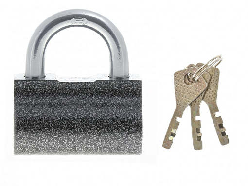 Фото 0 товара Замок навесной ЗН2-9, 80 мм Сибртех