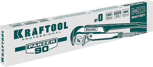 Фото 2 товара Ключ трубный KRAFTOOL PANZER-90 2734-05_z02 №0, прямые губки