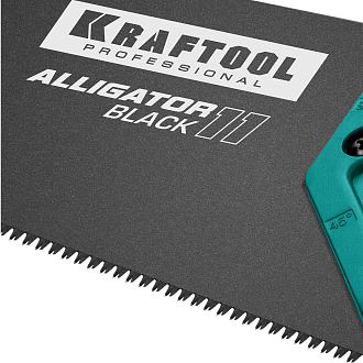 Ножовка для точного реза Alligator Black 11 15205-40KRAFTOOL 11 TPI, 400 мм - фото 3