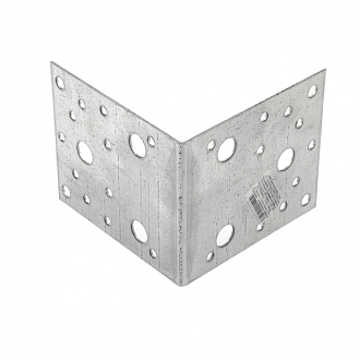 Крепежный уголок 2 мм, КU 105 x 105 x 90 мм Россия Сибртех - фото 1