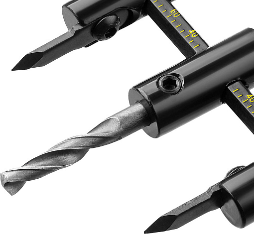 Фото 3 товара Сверло регулируемое STAYER "Балеринка" 2944-200 40-200 мм, двурезцовое, по дереву