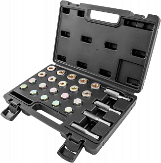 Набор для восстановления резьбы маслосливных отверстий, М13-М20, 64 предмета, THORVIK - фото 3