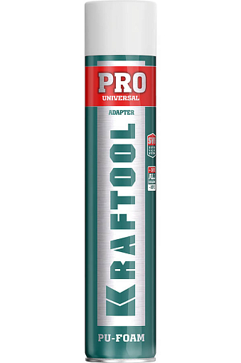 Фото 0 товара Адаптерная, монтажная пена KRAFTOOL 41173_z01750 мл