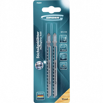 Полотна для электролобзика по дереву, 2 шт, ( 3180 ) Gross - фото 1