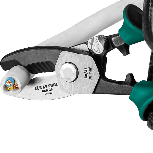Фото 4 товара Кабелерез KSD-20 23332-20KRAFTOOL 200 мм, до 20 мм