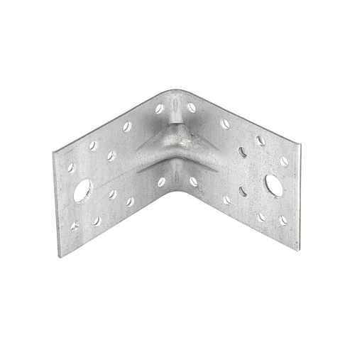 Фото 1 товара Крепежный уголок усил. 2,5 мм, KUU 70 x 70 x 55 мм Россия Сибртех