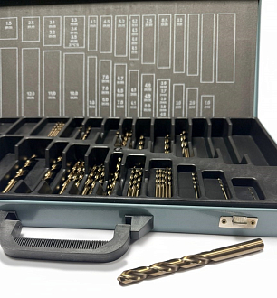 Набор сверл по металлу 1,0-12,0 (43шт.) Р6М5К5 Sekira - фото 2