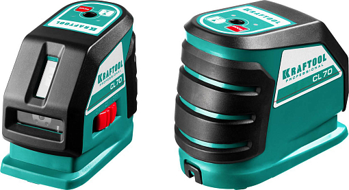 Фото 1 товара Линейный лазерный нивелир KRAFTOOL CL70 34660 Professional