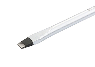 Отвертка SL4 x 100 мм, S2, трехкомп. рукоятка Gross - фото 4