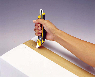 OLFA 18 мм, сегментированное лезвие, трещоточный фиксатор, Нож OL-L-5 - фото 7