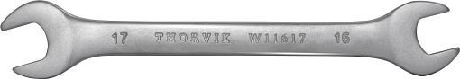 Фото 1 товара Ключ гаечный рожковый серии ARC, 16х17 мм, THORVIK