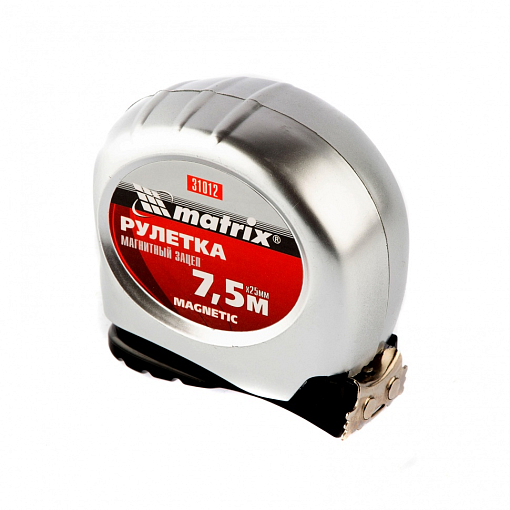 Фото 2 товара Рулетка Magnetic, 7,5 м х 25 мм, магн. зацеп Matrix