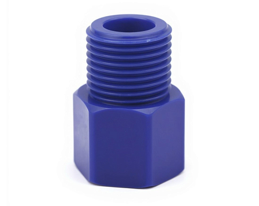 Фото 0 товара Соединитель NPT с внутренней и внешней резьбой СОЖ 1/4" - 1/4 Qtool