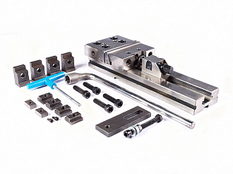 Тиски станочные 125мм прецизионные модульные GT125 STV - фото 2