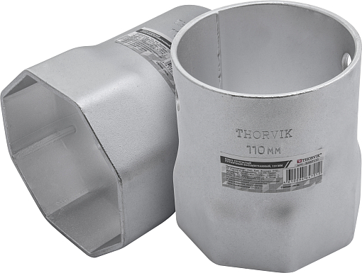 Фото 0 товара Ключ трубчатый ступичный восьмигранный, 110 мм, THORVIK