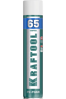 Адаптерная, монтажная пена KRAFTOOL 41175 750 мл, выход до 65 л - фото 1