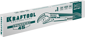 Ключ трубный KRAFTOOL PANZER-45 2735-10_z02 №1, изогнутые губки - фото 3