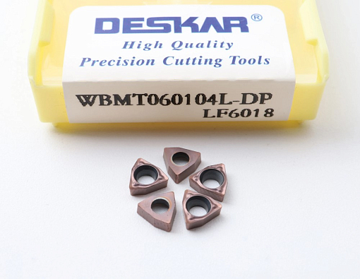 Фото 2 товара WBMT060104L-DP LF6018 токарная пластина Deskar