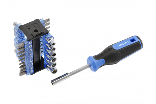 Фото 0 товара Набор отверток и бит, 34 пр. HOEGERT