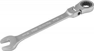 Ключ гаечный комбинированный трещоточный карданный, 16 мм, THORVIK - фото 2