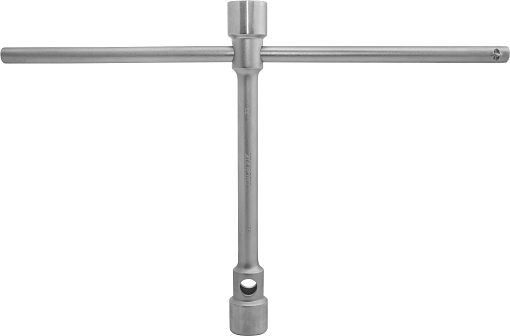 Фото 0 товара Ключ баллонный двусторонний для грузовых а/м, 32х33 мм, 400 мм с воротком 600 мм, в сумке, THORVIK