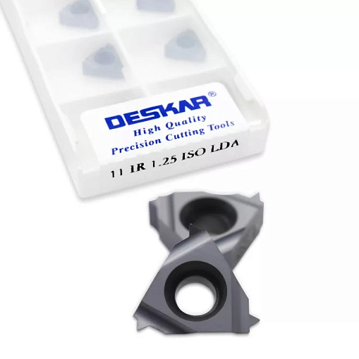 Фото 3 товара 11IR 1.25 ISO LDA резьбовая пластина Deskar