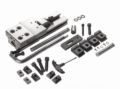 Фото 0 товара Тиски станочные 100мм прецизионные модульные GT100 STV