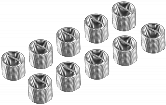 Набор вставок резьбовых M12x1.5, 10 предметов, THORVIK - фото 2