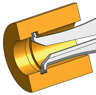 Цифровой быстродействующий рычажный нутромер 2,5-12,5 мм - фото 1