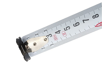 Рулетка "Doppelhaken", 10 м x 25 мм, двухстор. зацеп, двустор. шкала, авт. фикс. Gross - фото 2