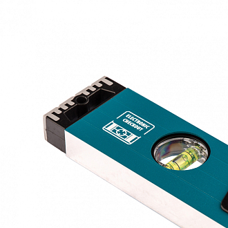 Уровень алюминиевый, 600 мм, усиленный с ударопрочными заглушками, рукоятки, 3 глазка Gross - фото 4