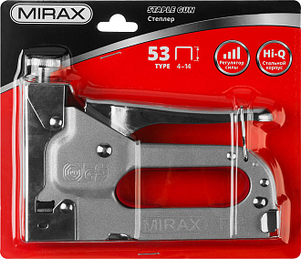Степлер с регулировкой силы удара MIRAX,3144 скобы 53 - фото 3