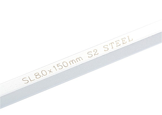 Отвертка SL8 x 150 мм, S2, трехкомп. рукоятка Gross - фото 3