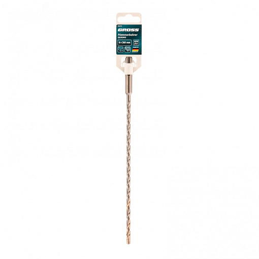 Фото 3 товара Бур SDS Plus QUADRO, 6 x 260 мм Gross