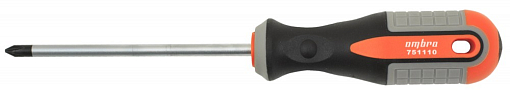 Фото 1 товара Отвертка стержневая крестовая ROUND GRIP, PH1x100 мм, Ombra