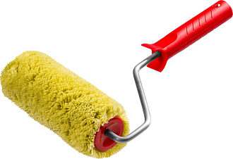 Валик малярный MIRAX 180 мм 03815-18, d=48 мм, ворс 18 мм, ручка d=8 мм - фото 1