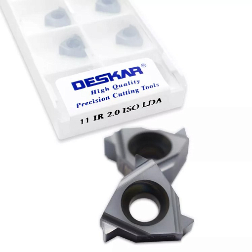 Фото 2 товара 11IR 2.0 ISO LDA резьбовая пластина Deskar