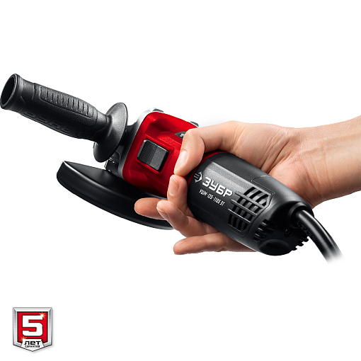 Фото 5 товара Углошлифовальная машина (болгарка) УШМ-125-1105ЗУБР 1100 Вт, 125 мм, ЭТ