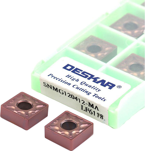 Фото 4 товара SNMG120412 MA LF6118 токарная пластина Deskar