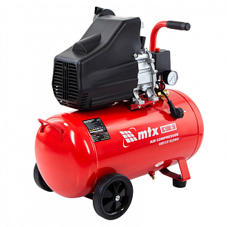 Компрессор воздушный DC1500L/50, 1,5 кВт, 50 л, 210 л/мин MTX - фото 1