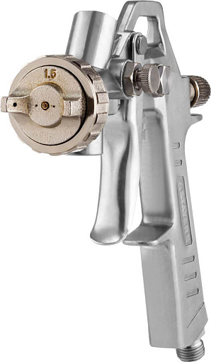 Фото 2 товара Краскопульт пневматический с верхним бачком STAYER сопло 1,5 мм, ORION 06471-1.5 Master