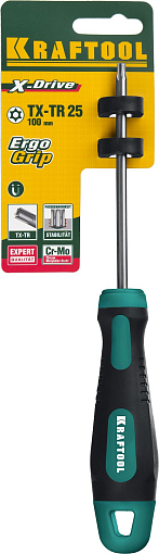Фото 3 товара Отвертка TX HOLE 25х100 мм, слесарная, Kraftool